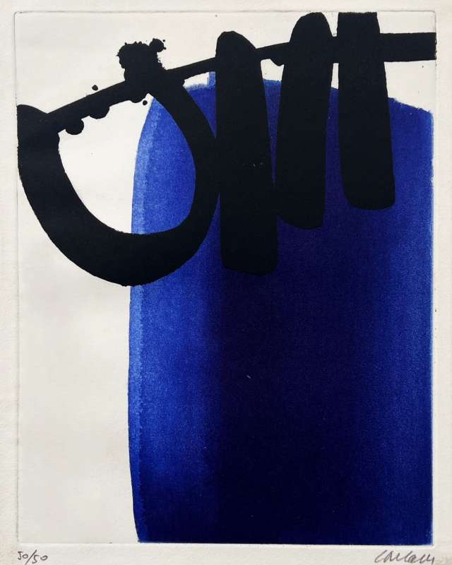 Pierre Soulages Eau-forte n° XXI