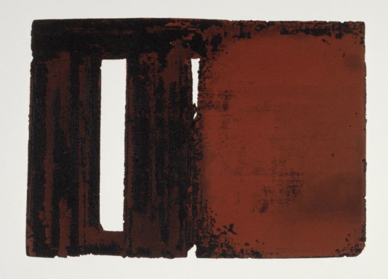 Pierre Soulages, XXXVII, Radierung von 1980