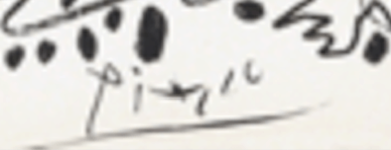 Picasso's signature