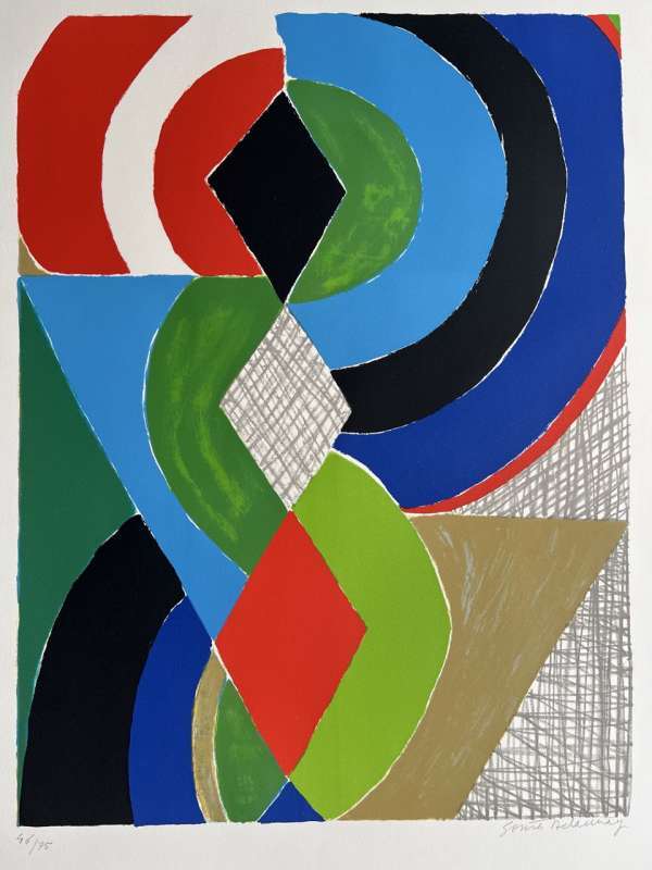 Ohne Titel, Farblithografie, c. 1970 