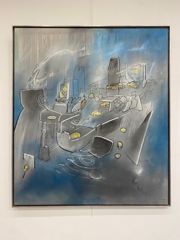 Coup de vérité (Öl auf Leinwand (Modern)) - Roberto  MATTA