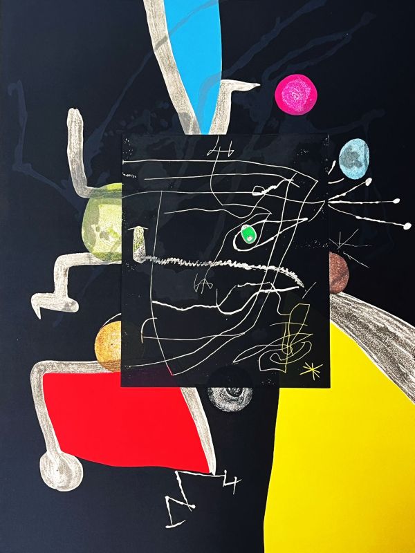 Llibre dels sis sentits (Books of th six senses) (Radierung und Aquatinta) - Joan  MIRO