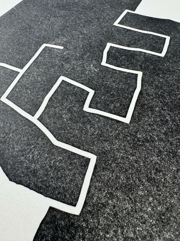 10e anniversaire Fondation Maeght (Bois gravé) - Eduardo CHILLIDA