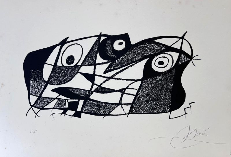 Joan Miró. Fotoscop (Lithographie) - Joan  MIRO