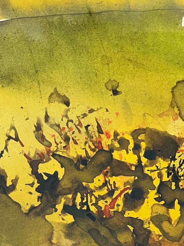 Sans titre (Aquarelle) - Wou-ki  ZAO