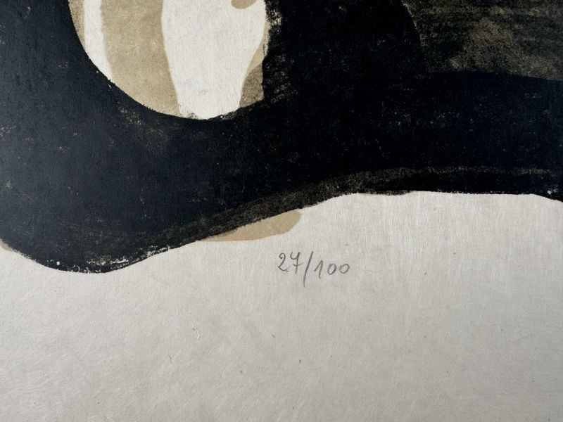 Sin t&iacute;tulo (Litografía) - Bram   VAN VELDE