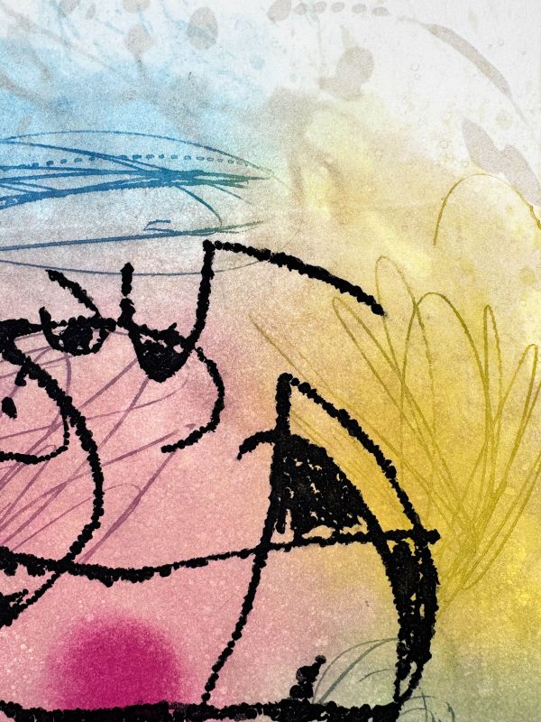 Fourmi Rose (Eau-forte et aquatinte) - Joan  MIRO