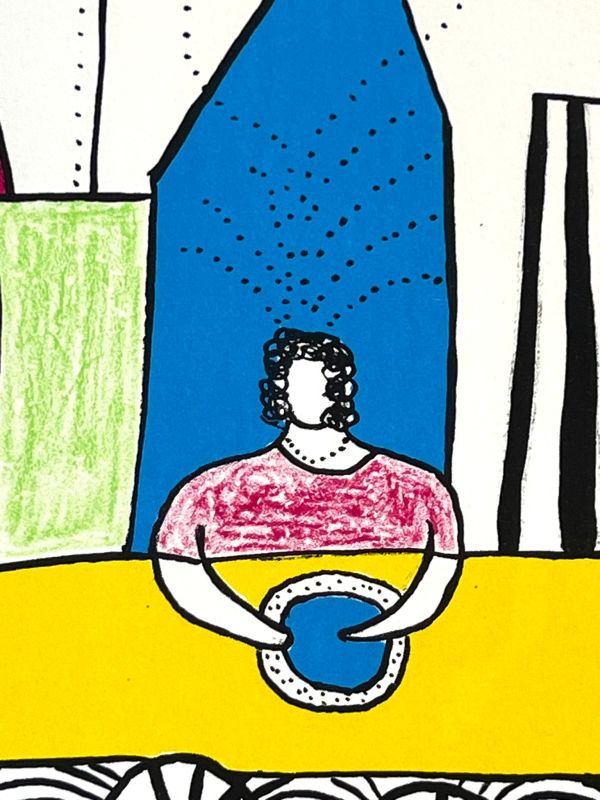 Rêve d'une jeune fille (Lithographie) - Niki DE SAINT PHALLE