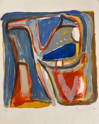Sans titre (Lithographie) - Bram   VAN VELDE