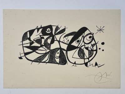 Mir&oacute; Scultore (Lithograph) - Joan  MIRO