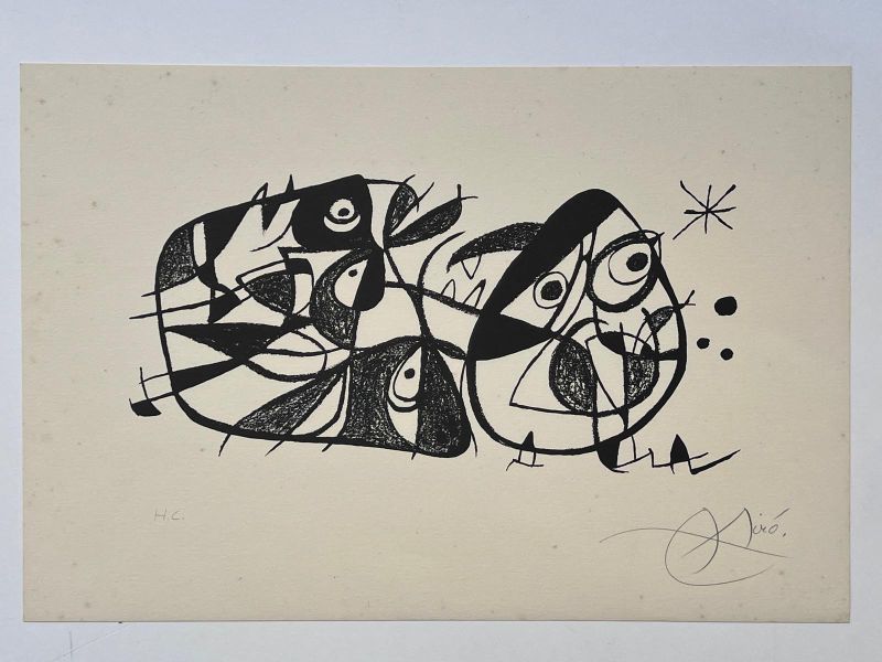 Mir&oacute; Scultore (Lithograph) - Joan  MIRO