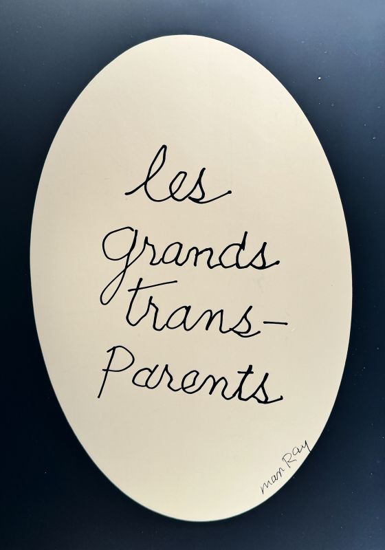 Les Grand trans-parents (Acrylglas) — MAN RAY — Detailansicht