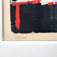Méditerranée (Schablone) — Nicolas DE STAËL — Detail der Nummerierung
