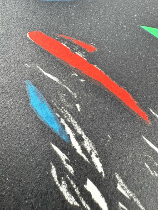 Strindberg Mappen (Farblithographie) — Joan MIRO — Detailansicht