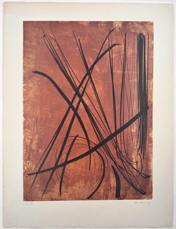 G 19 (Eau-forte et aquatinte) - Hans HARTUNG