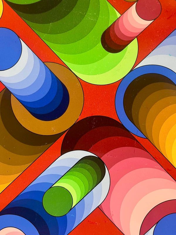 Oslop (Sérigraphie) - Victor  VASARELY