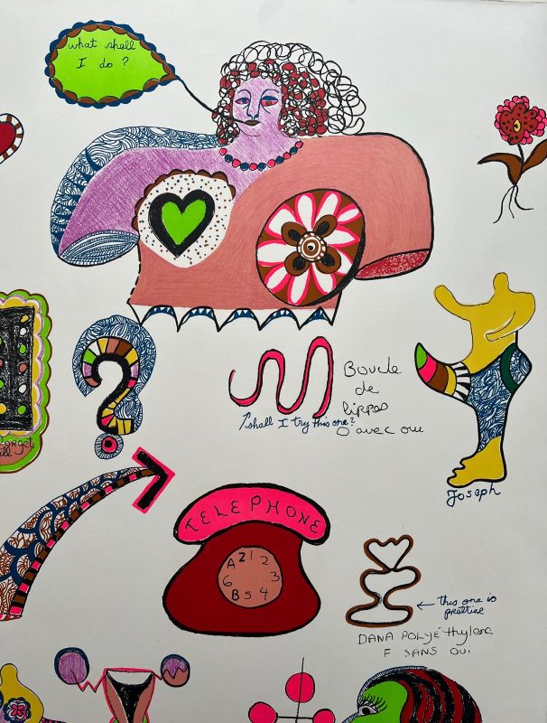 Pills (Lithographie) - Niki DE SAINT PHALLE