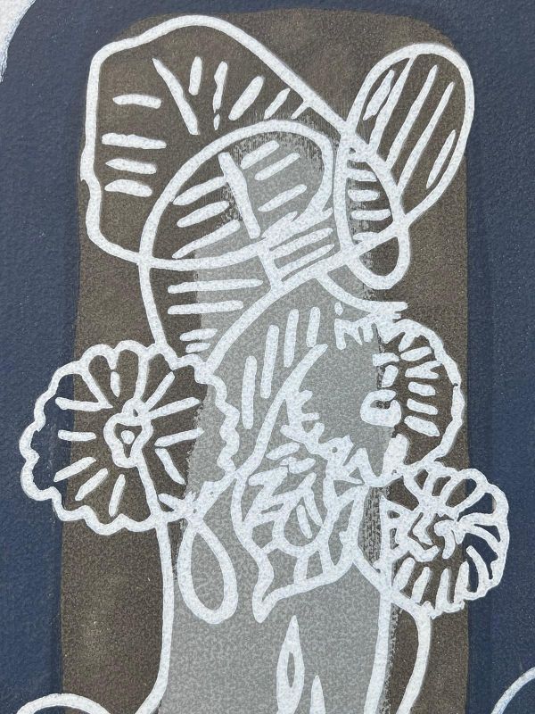 Si je mourais là-bas (Grabado en madera) - Georges BRAQUE