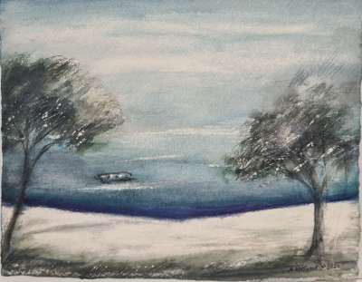 Souvenir de Toscane (Aquarelle (contemporain)) - Annapia ANTONINI