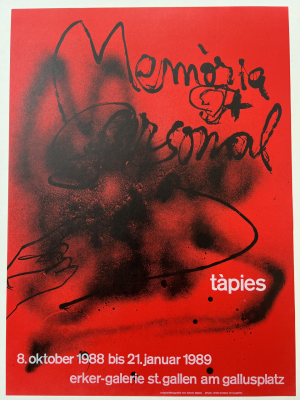 Memòria Personal (Poster) - Antoni  TAPIES