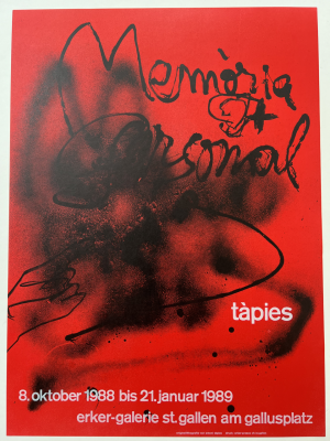 Memòria Personal (Póster) - Antoni  TAPIES