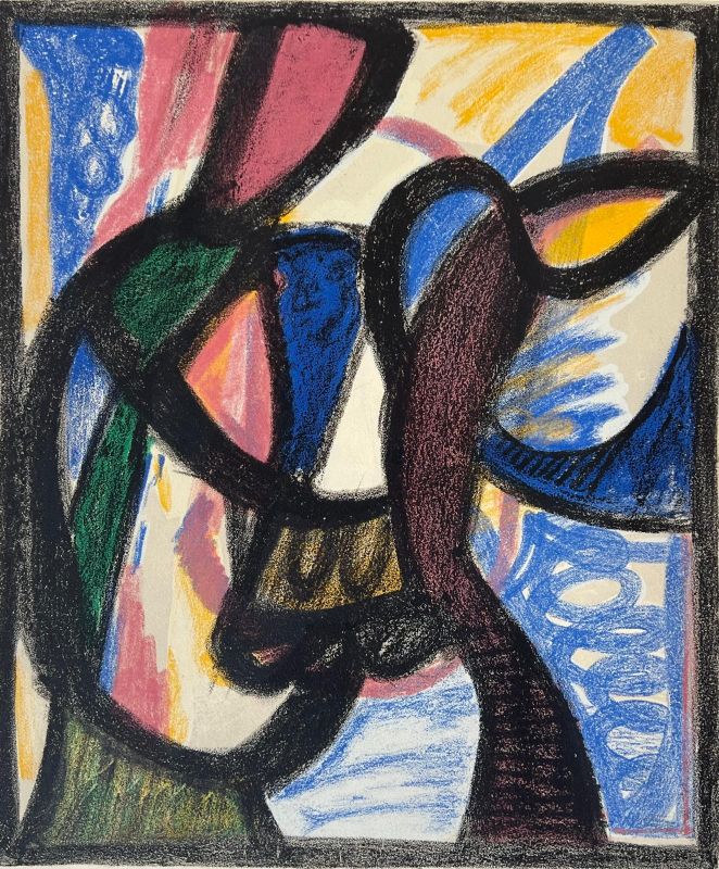 Sagittaire (Lithographie) - Jean-Michel ATLAN