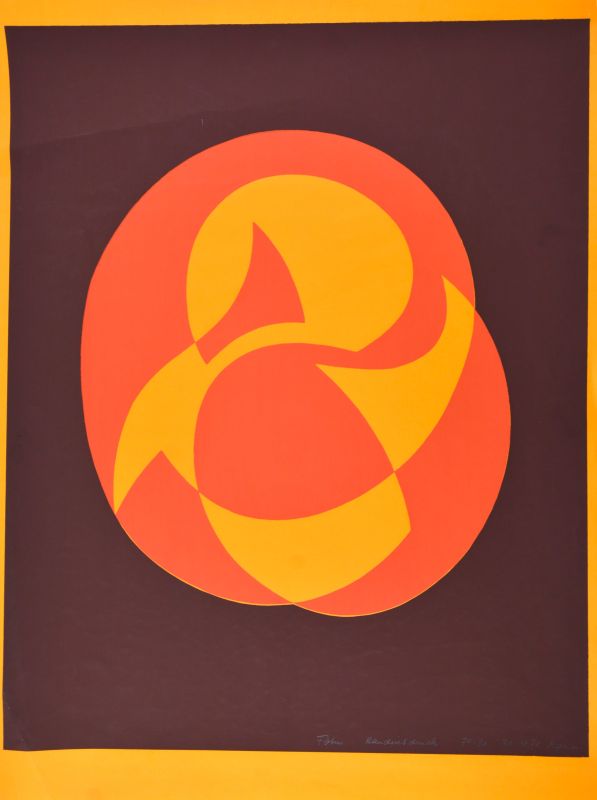 Artiste inconnu // Sans titre (Sérigraphie) — Artistes Divers