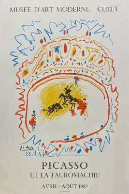 Picasso et la tauromachie - Musée d'art moderne Céret (Poster) - Pablo  PICASSO