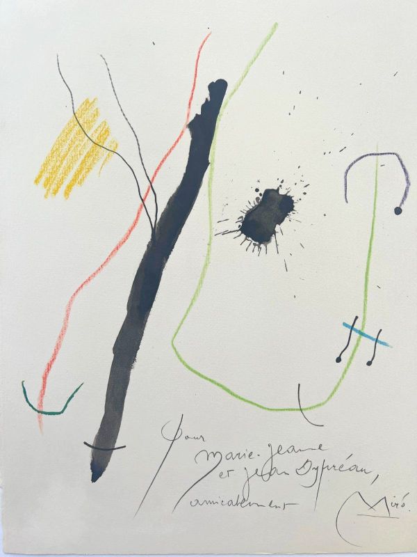 Quelques fleurs pour des amis (Facsímil) - Joan  MIRO