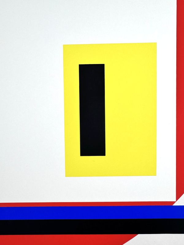 Constructions Plan (Sérigraphie) - Jean GORIN