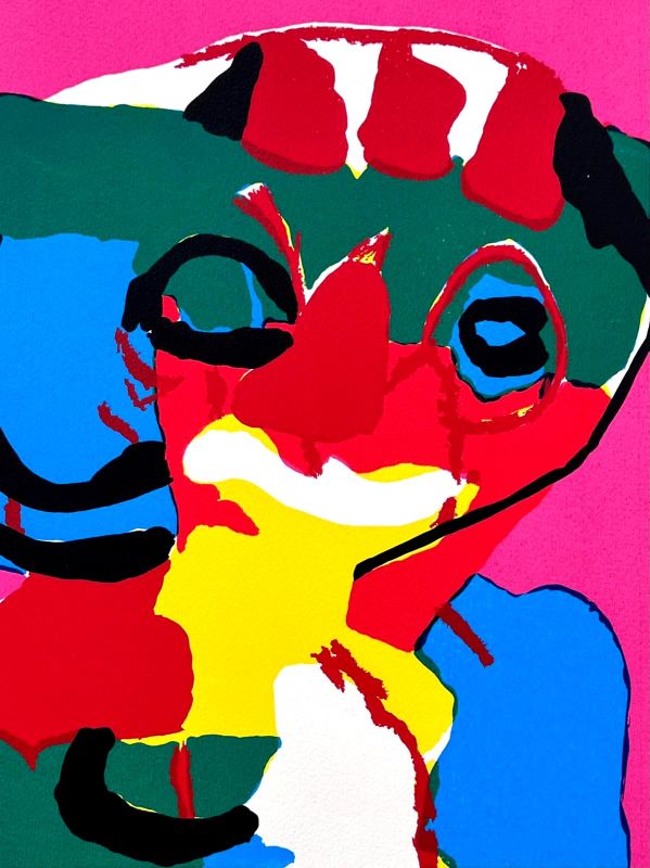 In the Spring (Lithograph) - Karel APPEL