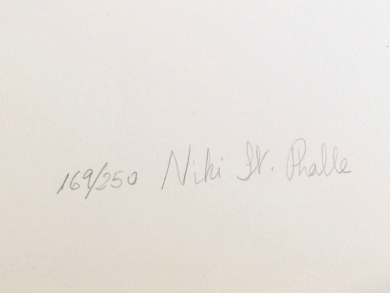 Dear Clarice (Sérigraphie) - Niki DE SAINT PHALLE