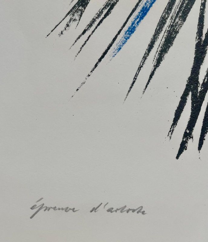 L 23 (Lithograph) - Hans HARTUNG