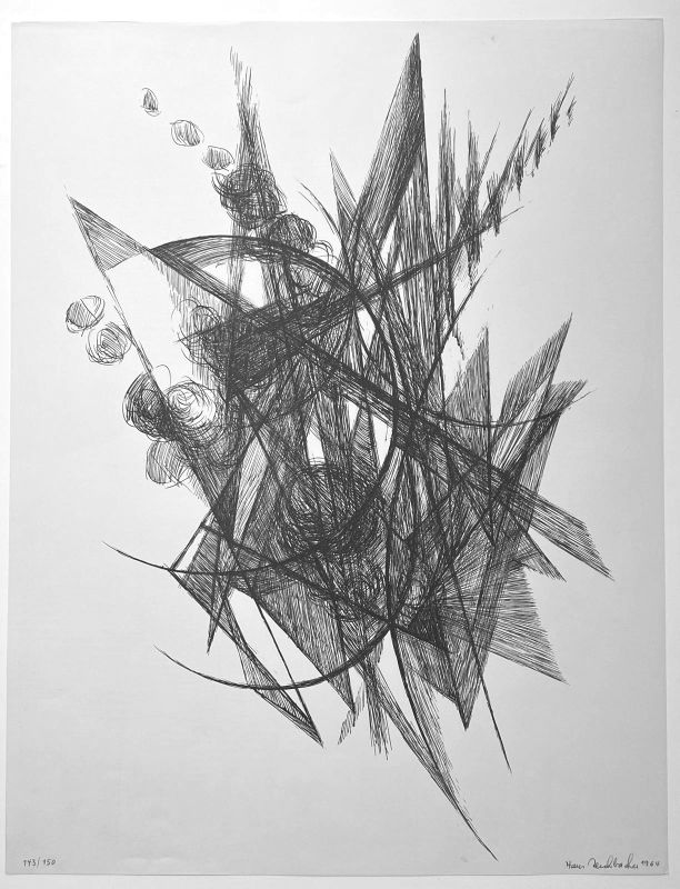 Hans Aeschbacher (1906-1980) // Sans titre (Lithograph) -  Artistes Divers