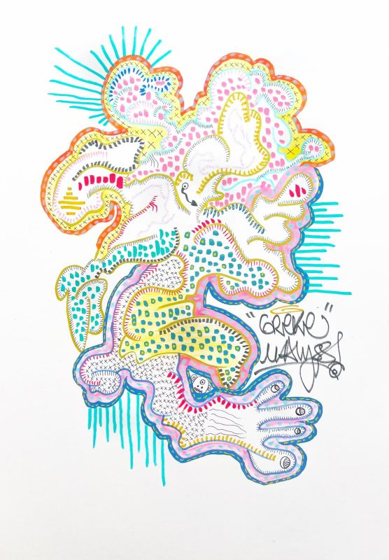 Puddle (Mixed media (contemporary) ) -  Gréké