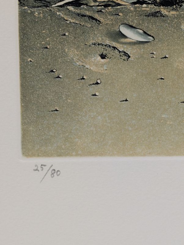 ASADA Hiroshi (1931-1997) // Force du temps (Aguatinta) -  Artistes Divers