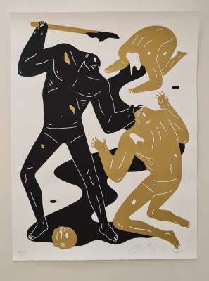 The Crawler (White) (Silksreen) - Cleon PETERSON