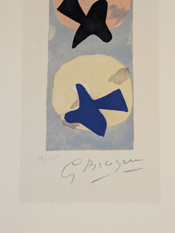 Soleil et Lune II (Farblithographie) - Georges BRAQUE
