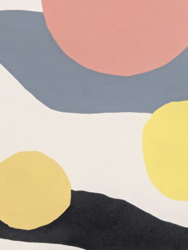 Composition with Clouds and Spheres (Lithographie) - Alexander CALDER