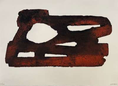 Eau forte XXVII (Eau-forte) - Pierre  SOULAGES