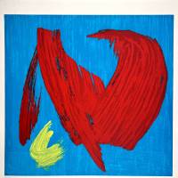 Abstract composition II (Lithograph) — Gérard SCHNEIDER — Front view