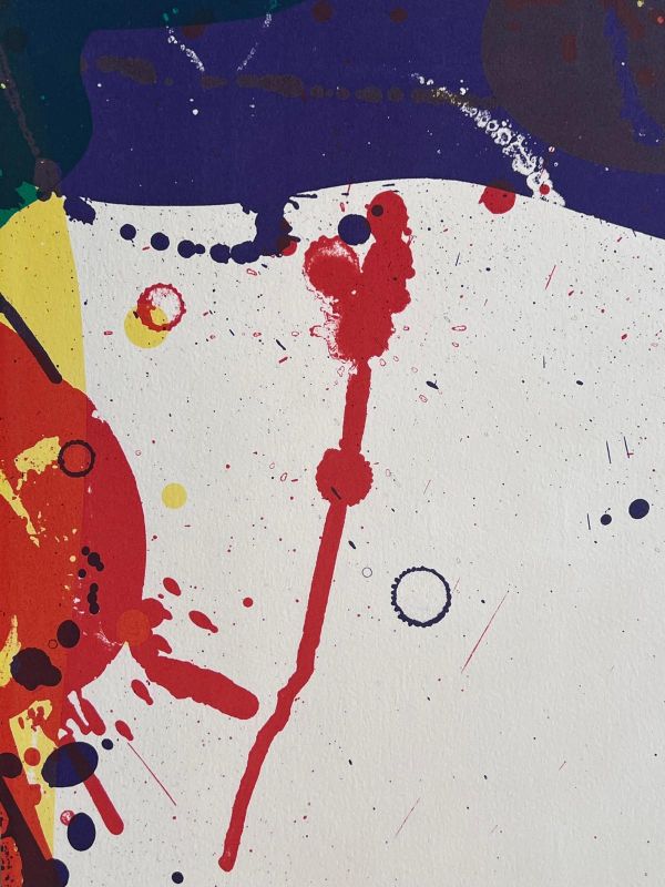 Sans titre (L.II P-3) (Lithographie) - Sam FRANCIS