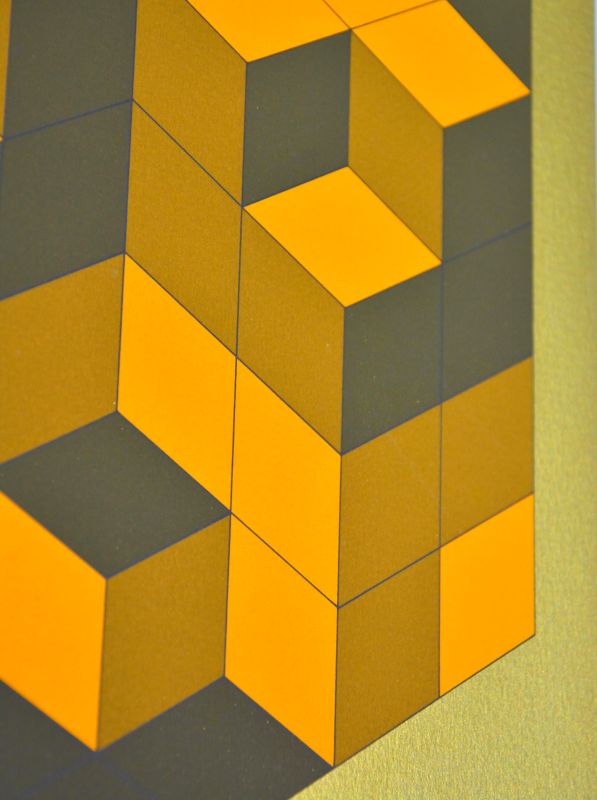 Microcosmos (Sérigraphie) - Victor  VASARELY