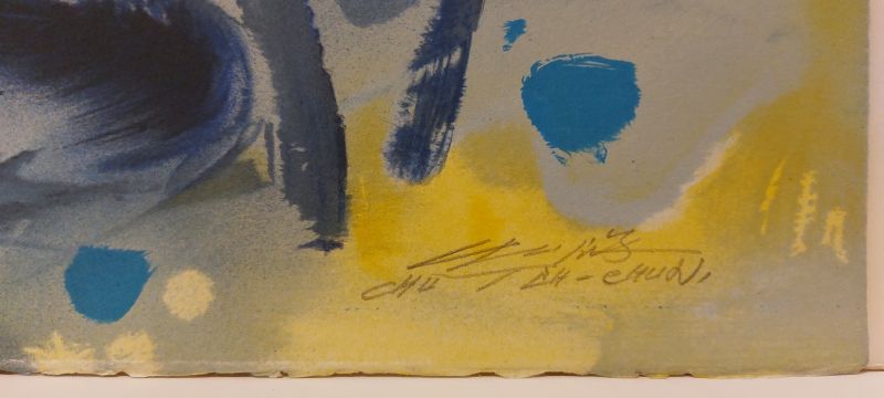 Composition V (Lithographie) - Teh-Chun CHU