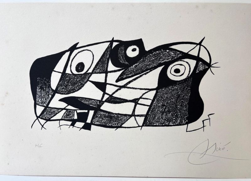 Joan Miró. Fotoscop (Lithographie) - Joan  MIRO