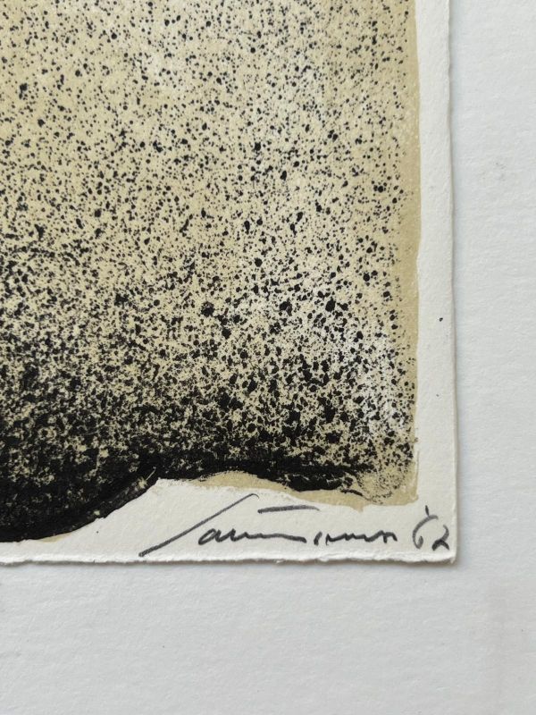Homage to Hans Arp (Lithograph) - Giuseppe  SANTOMASO