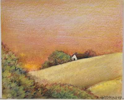 Le grand champ (Technique mixte (contemporain)) - Annapia ANTONINI