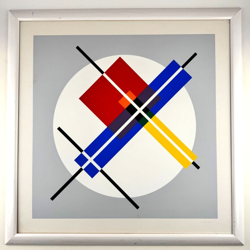 Constructions Plan (Sérigraphie) - Jean GORIN