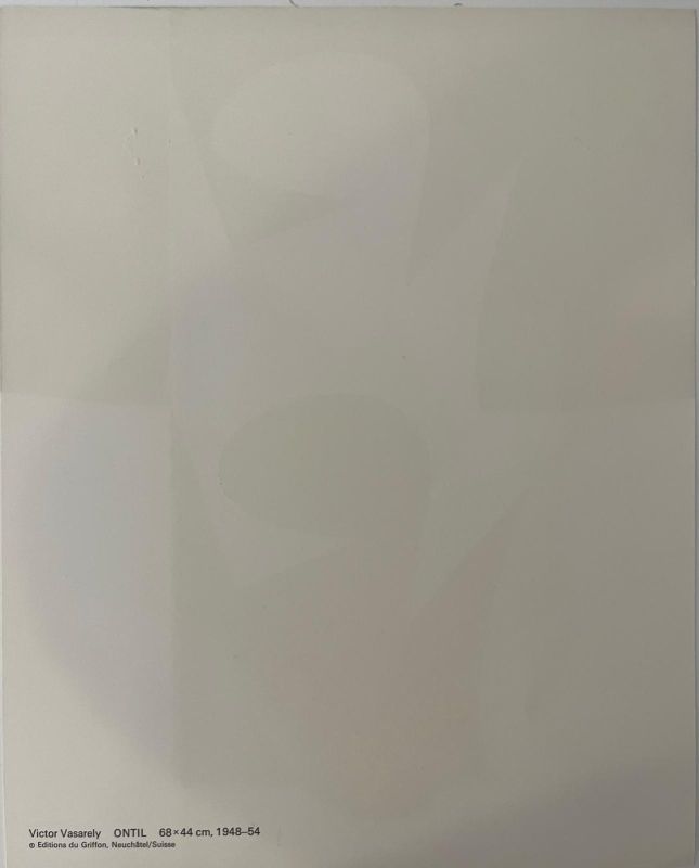 Ontil (Serigrafía) - Victor  VASARELY