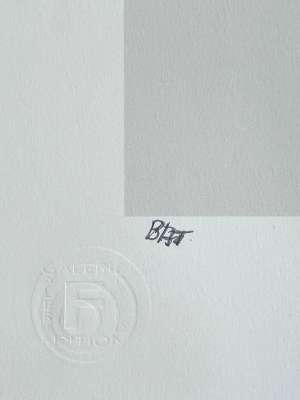 Geometric composition (Silkscreen) - Geneviève CLAISSE